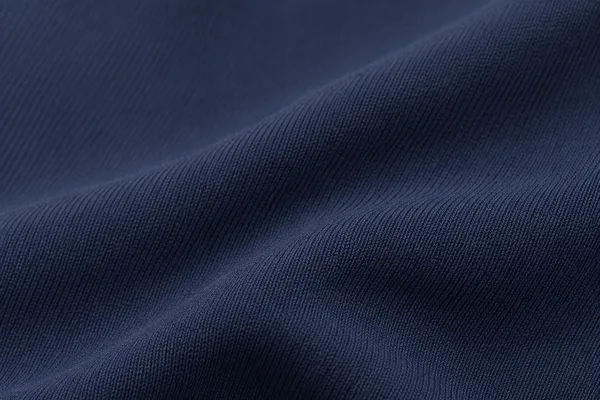 Conjunto Top e Short Ciclista, cor Azul-marinho, tecido de perto